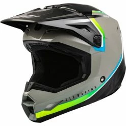 CASQUE FLY KINETIC VISION GRIS/NOIR KID 2023 -Vélos de route Soldes casque fly kinetic vision grisnoir kid 2023 3