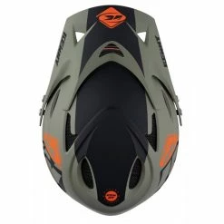 CASQUE KENNY DOWN HILL 2022 GRAPHIC DARK GREEN -Vélos de route Soldes casque kenny down hill 2022 graphic dark green 2