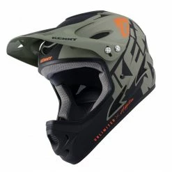 CASQUE KENNY DOWN HILL 2022 GRAPHIC DARK GREEN -Vélos de route Soldes casque kenny down hill 2022 graphic dark green 3