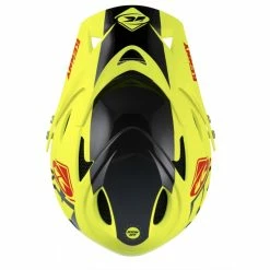 CASQUE KENNY DOWN HILL 2022 GRAPHIC NEON YELLOW -Vélos de route Soldes casque kenny down hill 2022 graphic neon yellow 2