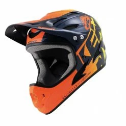 CASQUE KENNY DOWN HILL 2022 GRAPHIC ORANGE -Vélos de route Soldes casque kenny down hill 2022 graphic orange 7
