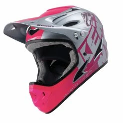 CASQUE KENNY DOWN HILL 2022 GRAPHIC PINK -Vélos de route Soldes casque kenny down hill 2022 graphic pink 7