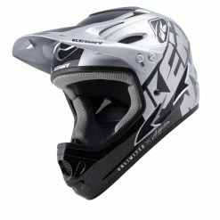 CASQUE KENNY DOWN HILL 2022 GRAPHIC SILVER -Vélos de route Soldes casque kenny down hill 2022 graphic silver 3