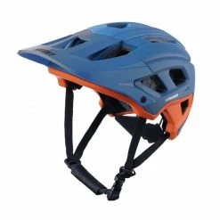 CASQUE KENNY SCRAMBLER BLUE ORANGE -Vélos de route Soldes casque kenny scrambler blue orange 1 3