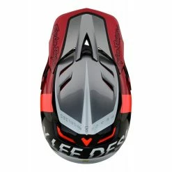 CASQUE TLD D4 COMPOSITE MIPS QUALIFIER SILVER / RED 2022 -Vélos de route Soldes casque tld d4 composite mips qualifier silver red 2022 2