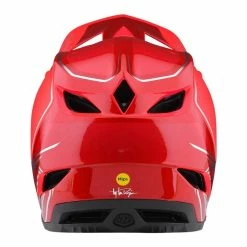 CASQUE TLD D4 COMPOSITE MIPS SHADOW GLO RED -Vélos de route Soldes casque tld d4 composite mips shadow glo red 2