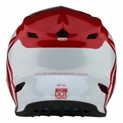 CASQUE TLD GP OVERLOAD RED/WHITE -Vélos de route Soldes casque tld gp overload redwhite 2
