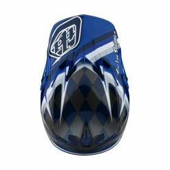 CASQUE TLD SE4 POLYACRYLITE WARPED BLUE 2022 -Vélos de route Soldes casque tld se4 polyacrylite warped blue 2022 3