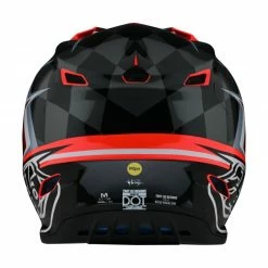 CASQUE TLD SE4 POLYACRYLITE WARPED GLO RED 2022 -Vélos de route Soldes casque tld se4 polyacrylite warped glo red 2022 2