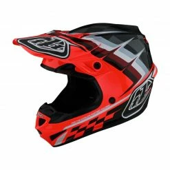 CASQUE TLD SE4 POLYACRYLITE WARPED GLO RED 2022