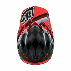 CASQUE TLD SE4 POLYACRYLITE WARPED GLO RED 2022 -Vélos de route Soldes casque tld se4 polyacrylite warped glo red 2022 3