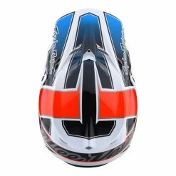 CASQUE TLD SE5 COMPOSITE TEAM ORANGE/BLUE 2022 -Vélos de route Soldes casque tld se5 composite team orangeblue 2022 3