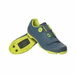 Chaussure SCOTT MTB Vertec Nightfall Blue/neon Yellow 2020