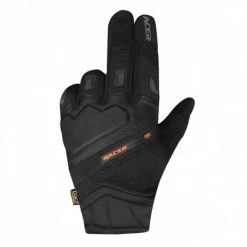 GANT VELO ETE MIXTE D30 DIGGER BLACK ORANGE