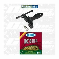 PACK ELITE : CHAIN 810 SL POLISH+ DERIVE CHAINE PROFIL CONNECT