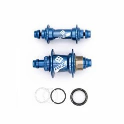 PAIRE DE MOYEUX PRIDE CONTROL EXP 28H BLUE -Vélos de route Soldes paire de moyeux pride control exp 28h blue 2