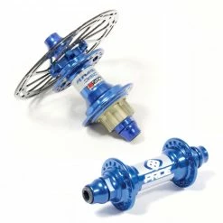 PAIRE DE MOYEUX PRIDE RIVAL PRO DISC 36H BLUE