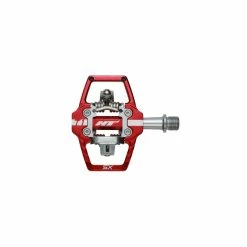 PAIRE DE PÉDALES AUTOMATIQUES HT T1 SX BMX RED -Vélos de route Soldes paire de pedales automatiques ht t1 sx bmx silver 2