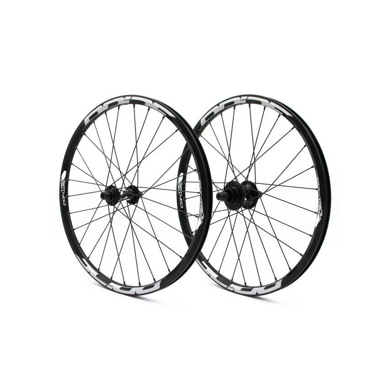 PAIRE DE ROUES PRIDE CONTROL EXP DISC 28H - BLACK 1 PAIRE DE ROUES PRIDE CONTROL EXP DISC 28H - BLACK