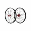 PAIRE DE ROUES PRIDE CONTROL EXP DISC 28H - RED