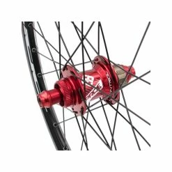 PAIRE DE ROUES PRIDE CONTROL EXP DISC 28H - RED -Vélos de route Soldes paire de roues pride control exp disc 28h red 1 4