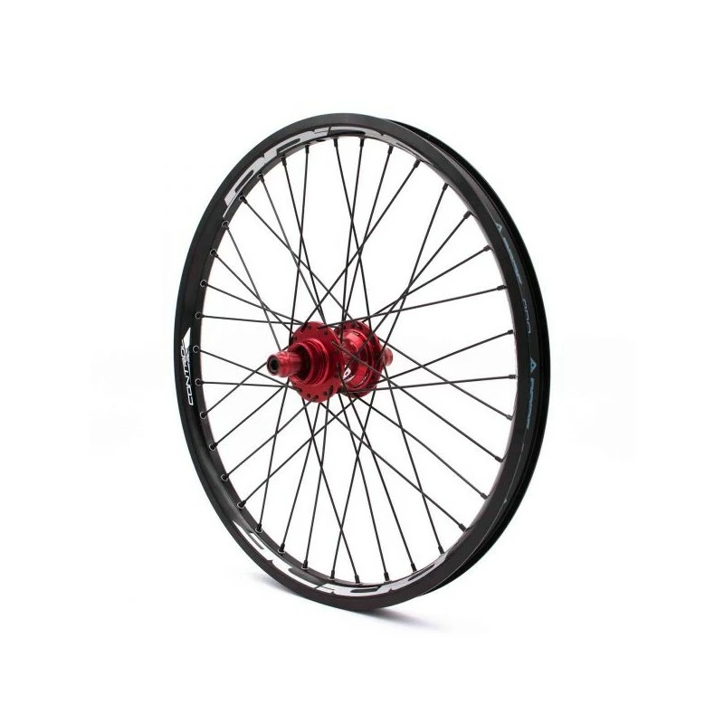 PAIRE DE ROUES PRIDE CONTROL PRO 36H - RED 3 PAIRE DE ROUES PRIDE CONTROL PRO 36H - RED – Image 3