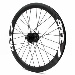 PAIRE DE ROUES PRIDE GRAVITY EXP AERO UD MATT DISC - MOYEUX BLACK -Vélos de route Soldes paire de roues pride gravity exp aero ud matt disc moyeux black 2