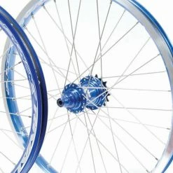 PAIRE DE ROUES PRIDE RACING RIVAL PRO 20X1.75 SX BLEU -Vélos de route Soldes paire de roues pride racing rival pro 20x175 sx bleu 2