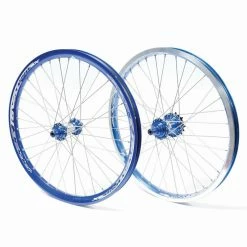 PAIRE DE ROUES PRIDE RACING RIVAL PRO 20X1.75 SX BLEU