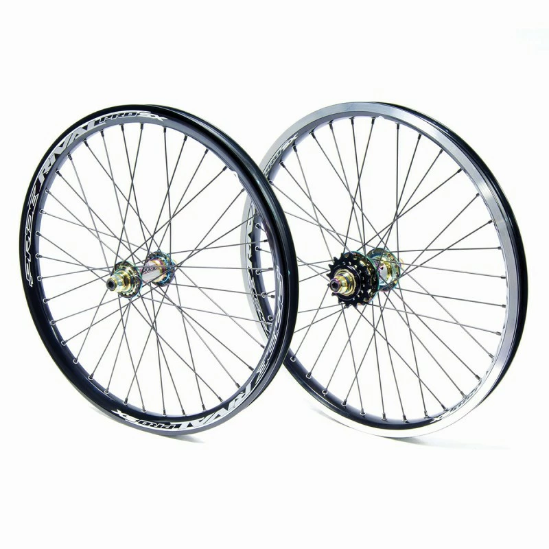 PAIRE DE ROUES PRIDE RACING RIVAL PRO 20X1.75 SX OIL SLICK 1 PAIRE DE ROUES PRIDE RACING RIVAL PRO 20X1.75 SX OIL SLICK