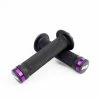 POIGNEES ODI BMX RUFFIAN FLANGE LOCK ON 130 MM BLACKGRIP PURPLE