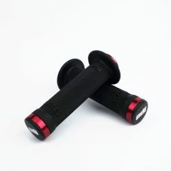 POIGNÉES ODI RUFFIAN BMX 130MM NOIR/ROUGE