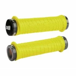 POIGNEES TLD ODI MTB JAUNE / LOCK NOIR